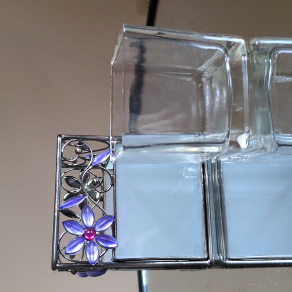 Flower scroll work candle votive holder - Picture 9 of 10